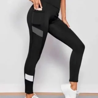 THE LUXURIOUS HUB Yoga Gym Regular Fit Track Pants Jeggings | Stretchable Striped Sports Track Pant