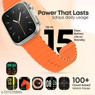 SMARTWATCH 1.96" AMOLED Display T800 Ultra SmartWatch With BT Calling and Answer Full Touch Fitness Smartwatch (Pack of 1)b1