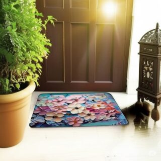 Heavy Duty Rubber Door Mat | Waterproof, Non-Slip, Easy Clean
