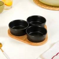 black-ceramic-bowls-with-tray_1
