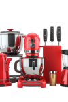 red-kitchen-appliances-on-a-white-background-free-png